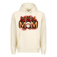 Tofu blessed baseball mom lightbulb letters Premium Hoodie - OliviaCreatesArt