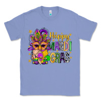 Colony Blue Happy Mardi Gras With Gnome Classic Tee - BundleAndBundleShop