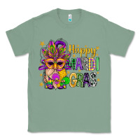 Sage Happy Mardi Gras With Gnome Classic Tee - BundleAndBundleShop
