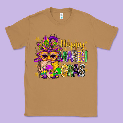 Happy Mardi Gras With Gnome Classic Tee Designed By Bundleandbundleshop
