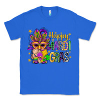 True Royal Happy Mardi Gras With Gnome Classic Tee - BundleAndBundleShop