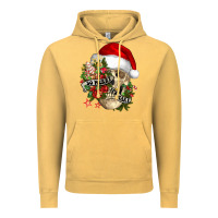 Vintage Mustard So merry it's scary Vintage Hoodie - NancyCooperArtShop