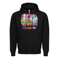 Black boo boo crew Zipper Hoodie - CowGirlArtShop