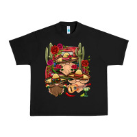 Black Mexican Gnomies Truck Urban Heavy Tee - BundleAndBundleShop