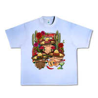 Grape Ice Mexican Gnomies Truck Urban Heavy Tee - BundleAndBundleShop