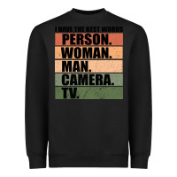 Black Person Woman Man Camera Tv Heavyweight Sweatshirt - Bettercallsaul