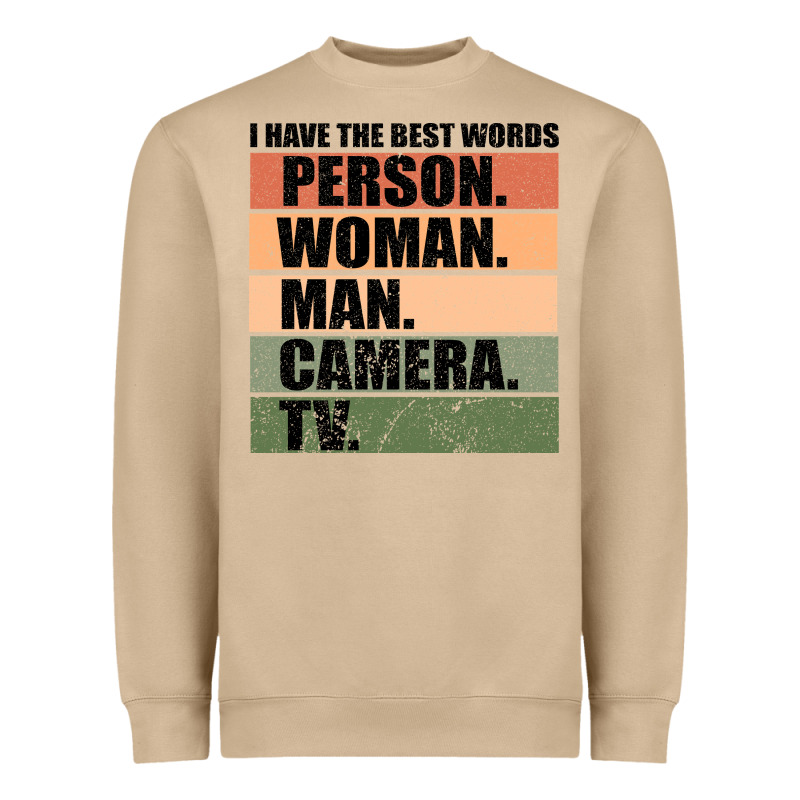 Person Woman Man Camera Tv Heavyweight Sweatshirt by Bettercallsaul | Teevron