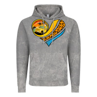 Cloud Rock Bus Driver Off Duty Heart Vintage Hoodie - Jasminsmagicworld