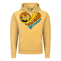 Vintage Mustard Bus Driver Off Duty Heart Vintage Hoodie - Jasminsmagicworld