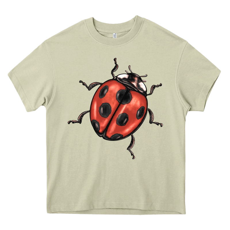 Ladybug Heavy Core Tee by BarkalooDesign | Teevron