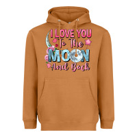 Meerkat I love you to the moon and back Valentine's Day Heavyweight Hoodie - FaDigitalArtStudio