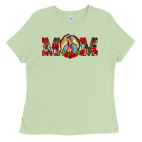 Matcha mom lady of guadalupe Ladies Tee - BarkalooDesign