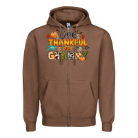 Chestnut one thankful grammy Zipper Hoodie - CowGirlArtShop