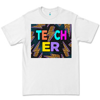 White Western Teacher Flash Premium Tee - LillyAllenDesigns