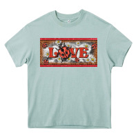 Arona love ladybug    license plate template Heavy Core Tee - BarkalooDesign