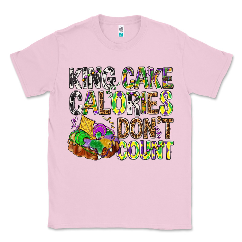 King Cake Calories Don't Count Mardi Gras Classic Tee by BundleAndBundleShop | Teevron