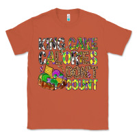Copper King Cake Calories Don't Count Mardi Gras Classic Tee - BundleAndBundleShop