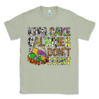 Matcha King Cake Calories Don't Count Mardi Gras Classic Tee - BundleAndBundleShop