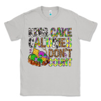Moon Dust King Cake Calories Don't Count Mardi Gras Classic Tee - BundleAndBundleShop