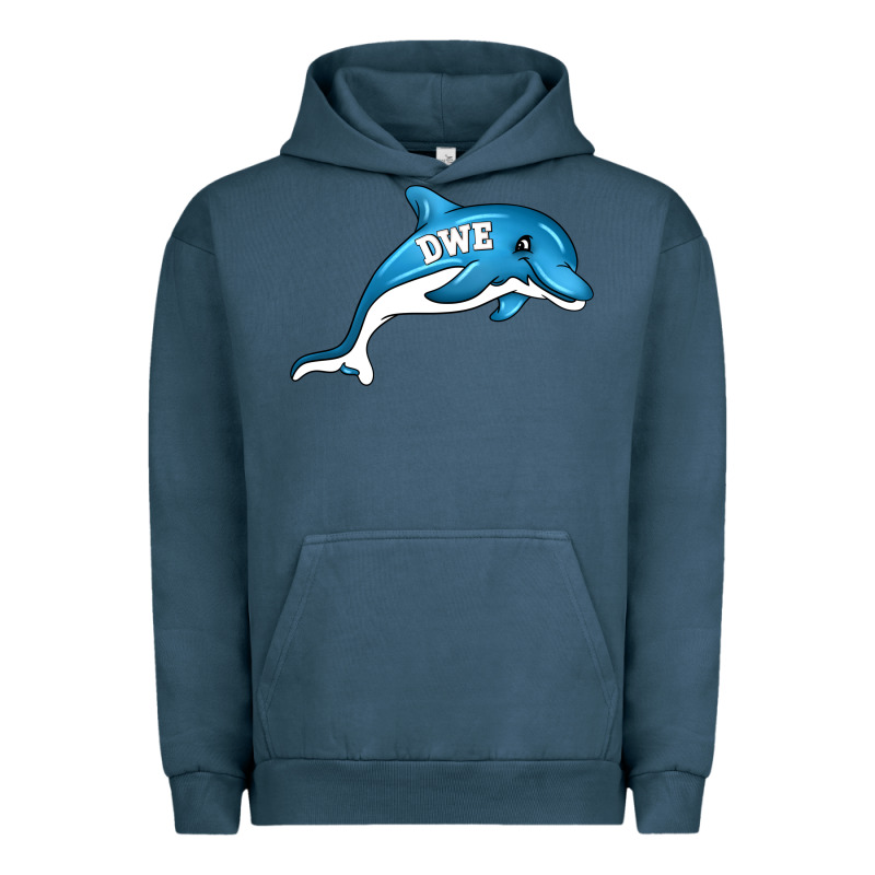 Dolphin Dwe Urban Hoodie by CowhideDigitalArt | Teevron