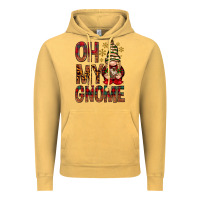 Vintage Mustard Oh my gnome Vintage Hoodie - NancyCooperArtShop