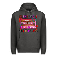 Charcoal Heather make me a mixtape olivia Premium Hoodie - OliviaCreatesArt