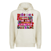Oatmeal Heather make me a mixtape olivia Premium Hoodie - OliviaCreatesArt