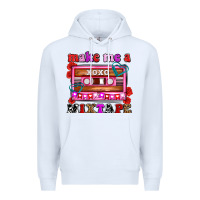 White make me a mixtape olivia Premium Hoodie - OliviaCreatesArt