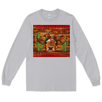 Moon Dust western christmas cow tumbler Long Sleeve Tee - Jasminsmagicworld