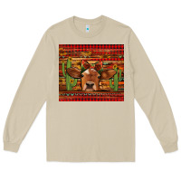 Mushroom western christmas cow tumbler Long Sleeve Tee - Jasminsmagicworld