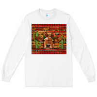White western christmas cow tumbler Long Sleeve Tee - Jasminsmagicworld