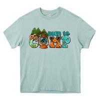 Arona born to camp with guitar Heavy Core Tee - AdoDesignShop