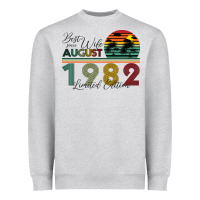 Heather Grey Best Wife Since August 1982 Limited Edition Heavyweight Sweatshirt - Bettercallsaul