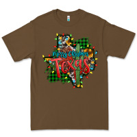 Cacao western desert christmas texas map Premium Tee - Jasminsmagicworld