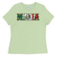 Matcha mexican flag mama Ladies Tee - Jasminsmagicworld