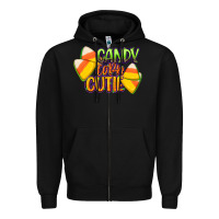 Black candy corn cutie Zipper Hoodie - CowGirlArtShop