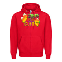 Red candy corn cutie Zipper Hoodie - CowGirlArtShop