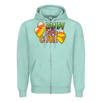Candy Corn Cutie Zipper Hoodie | Teevron