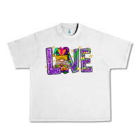 Lunar Rock Mardi Gras Love With Gnome Urban Heavy Tee - BundleAndBundleShop
