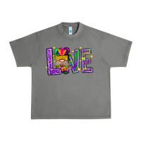 Tornado Mardi Gras Love With Gnome Urban Heavy Tee - BundleAndBundleShop