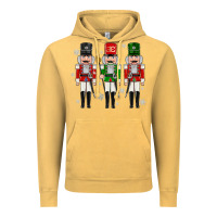 Vintage Mustard nutcrackers Vintage Hoodie - MaliasSmallBusiness