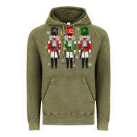 Vintage Olive nutcrackers Vintage Hoodie - MaliasSmallBusiness