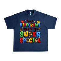Navy being different makes me super special Urban Heavy Tee - JahusDesignShop