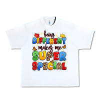 White being different makes me super special Urban Heavy Tee - JahusDesignShop