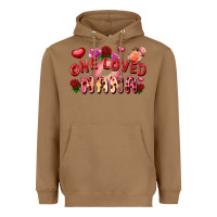 Toasted Coconut One loved nana Valentine's Day Heavyweight Hoodie - FaDigitalArtStudio