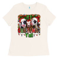 Bone it's christmas y'all heifers Ladies Tee - Jasminsmagicworld