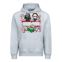 Heather Grey halloween Urban Hoodie - CowhideDigitalArt