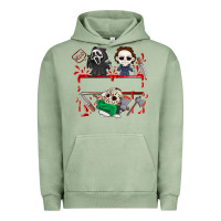 Pigment Oil Green halloween Urban Hoodie - CowhideDigitalArt