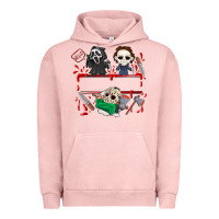Pigment Salmon halloween Urban Hoodie - CowhideDigitalArt