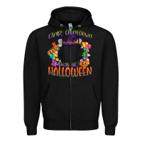 Black candy countdown days till halloween Zipper Hoodie - CowGirlArtShop